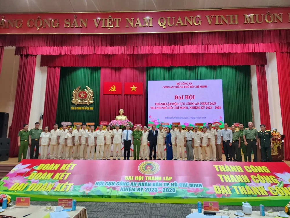 Thiếu tướng Đào Công Danh được bầu làm chủ tịch Hội Cựu Công an nhân dân TP.HCM