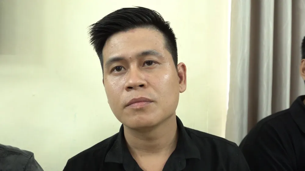 Định được xác định là người cầm đầu đường dây lừa đảo. Ảnh: HT Băng giả làm ‘sếp lớn’ hứa giảm lãi để lừa tiền người vay công ty tài chính