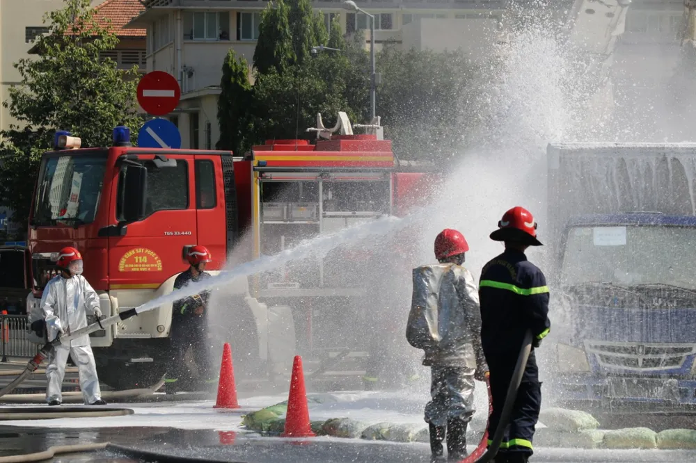 Lần đầu tiên 5000 người tham gia diễn tập PCCC ở Metro Bến Thành – Suối Tiên