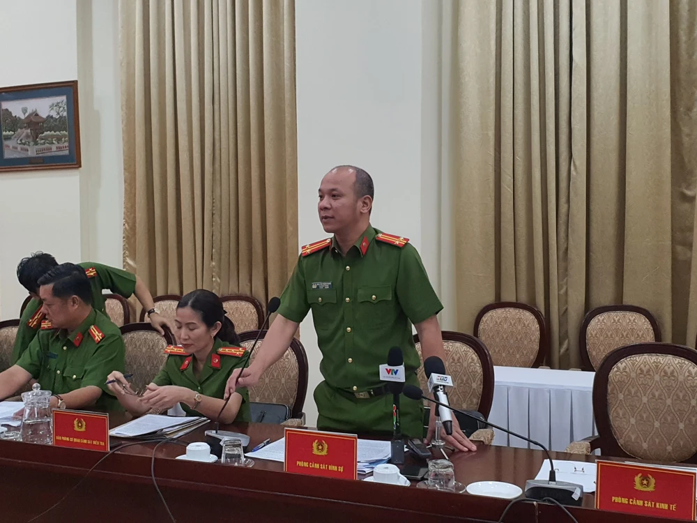 Công an TP.HCM phá rã nhiều băng nhóm tội phạm trong năm 2023