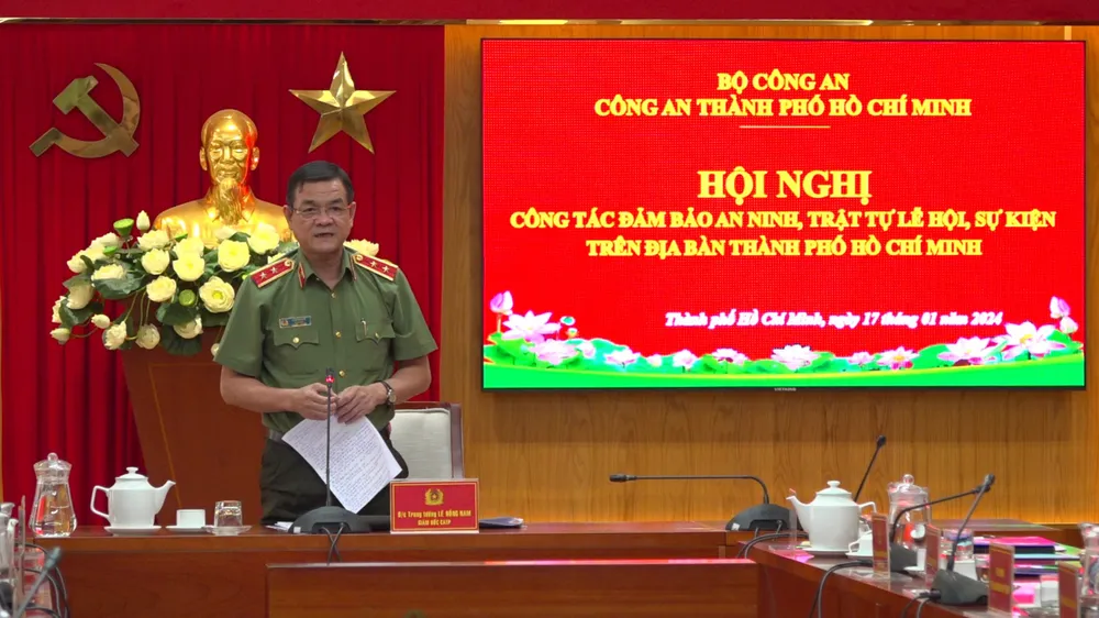 Công an TP.HCM sẽ kiểm soát, xử lý nghiêm việc dùng flycam ở sự kiện, lễ hội dịp Tết