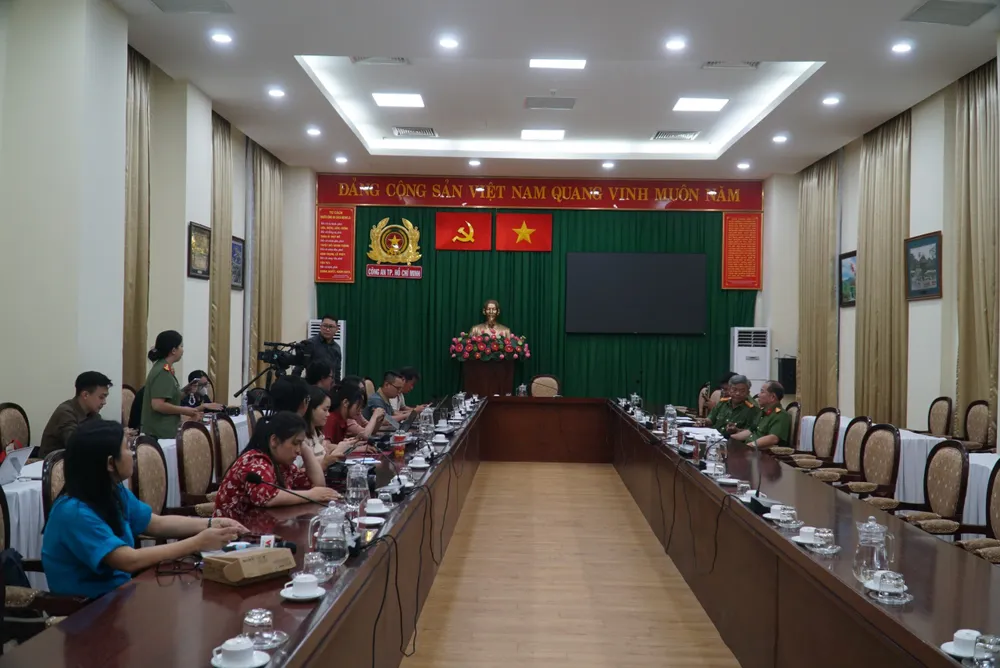 Công an TP.HCM họp báo cung cấp vụ cô gái bị sát hại, phi tang thi thể ở Thủ Đức