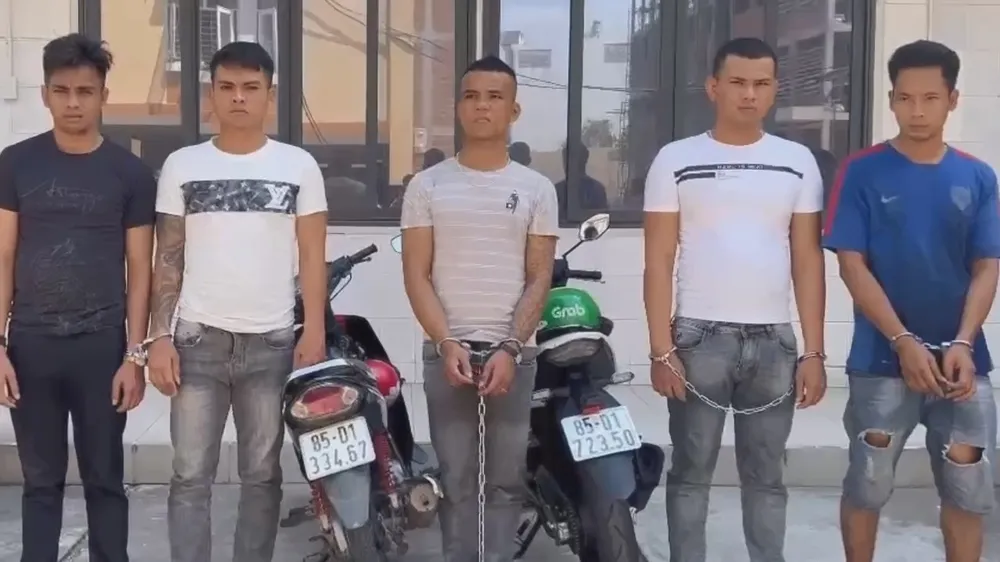 Nhóm thanh niên ‘đồng hương’ 1 tháng trộm 7 vụ ở Gò Vấp