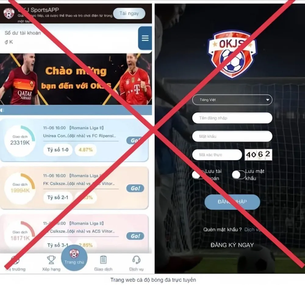 Công an cảnh báo người dân không tham gia cá độ, đánh bạc trong mùa Euro 2024 vì có thể bị xử lý hình sự. Ảnh: CA Mùa Euro 2024, mê cá độ coi chừng bị xử hình sự