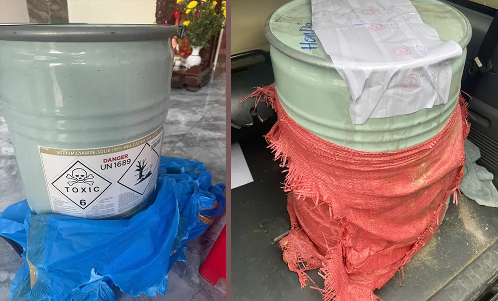 Trưởng phòng kinh doanh lén bán 2,55 tấn chất độc Xyanua ra thị trường