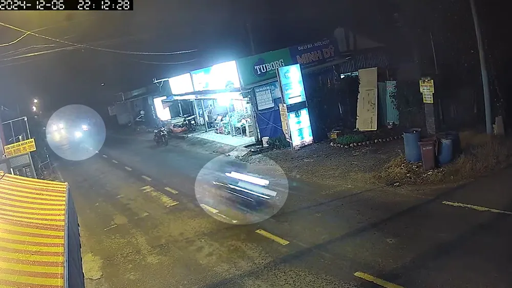 Nghi bị truy đuổi, nam thanh niên tông cột điện tử vong ở Củ Chi