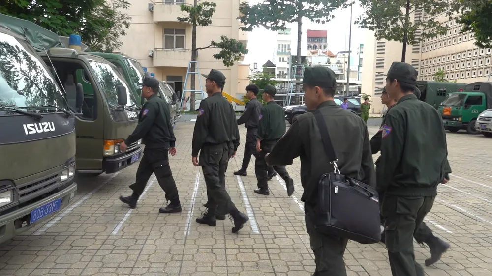 Công an 16 quận huyện ở TP.HCM được Bộ tư lệnh Cảnh sát cơ động hỗ trợ dịp Tết