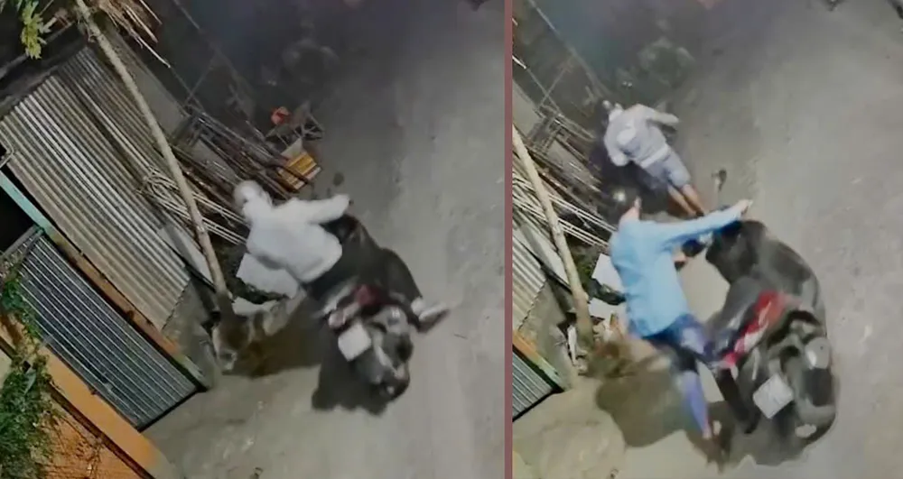 Camera ghi cảnh 3 người đột nhập dãy trọ, lấy đi cùng lúc 3 xe máy