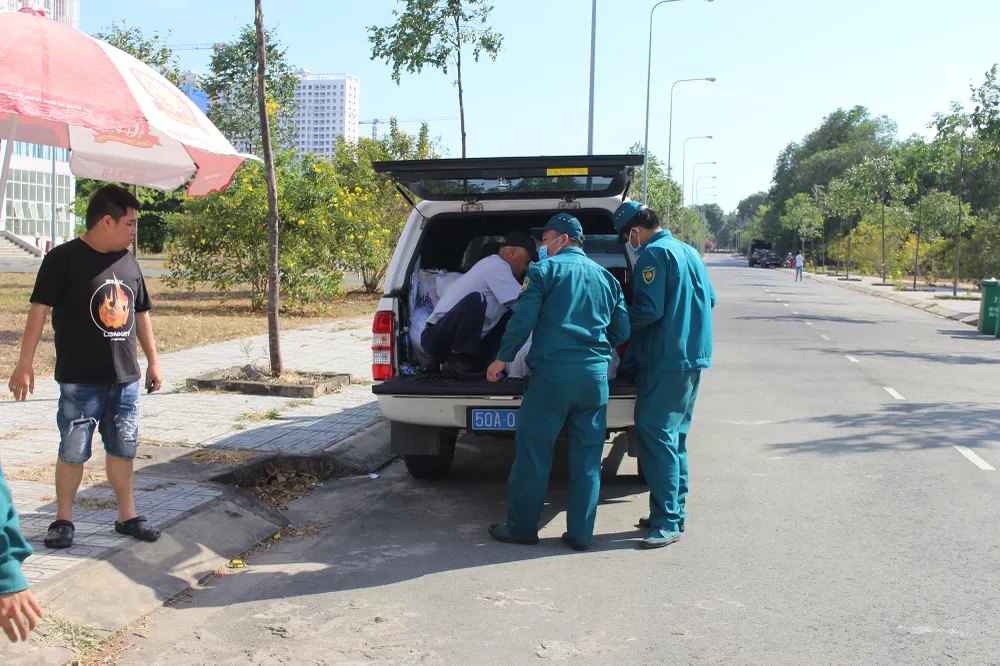 Cận cảnh khu cách ly ký túc xá Đại học Quốc gia TP.HCM ảnh 7