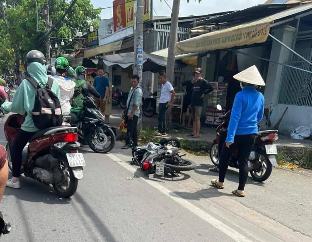 Hiện trường vụ việc. Ảnh: ĐC Hiện trường vụ việc. Ảnh: ĐC