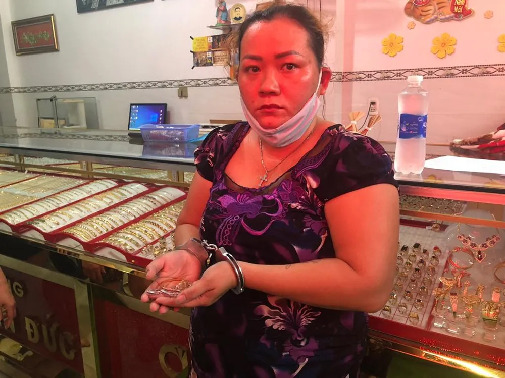 Bị can Nguyễn Ngọc Thủy Tiên. Ảnh: ĐC