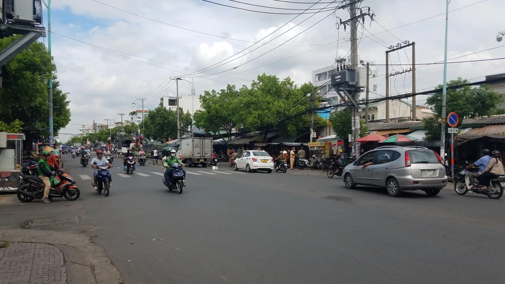 Hiện trường vụ tai nạn. Ảnh: HT