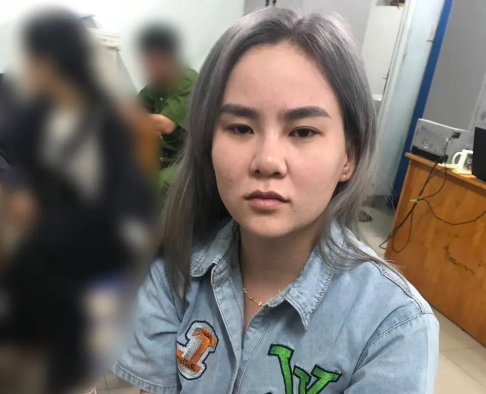 Trần Thị Ngọc Bích bị tạm giữ hình sự để điều tra về hành vi môi giới mại dâm. Ảnh: ĐC