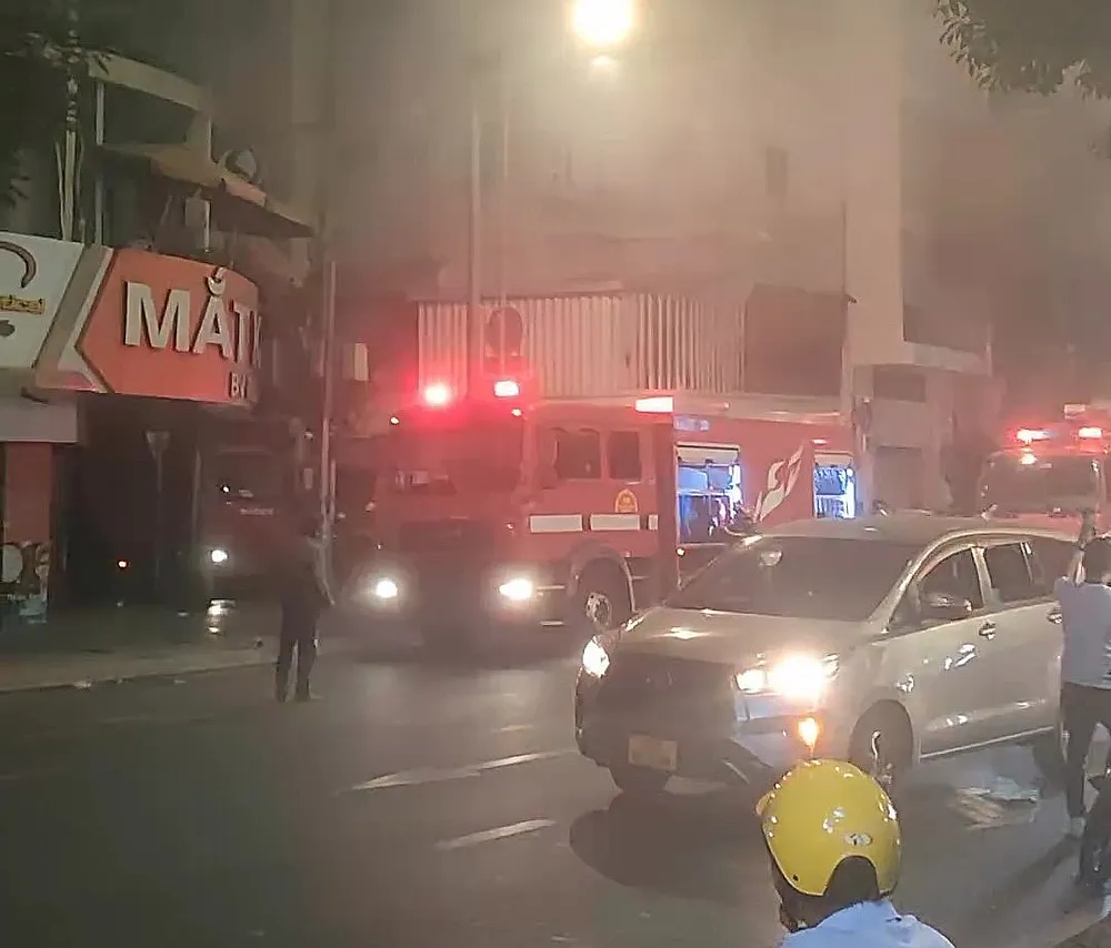 Cháy quán cơm ở quận 3, nhiều tài sản bị thiêu rụi