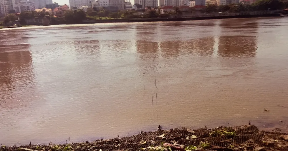 Khu vực sông nơi phát hiện thi thể. Ảnh: NY Bình Thạnh: Thi thể nam giới trôi sông 4 tháng chưa rõ nhân thân