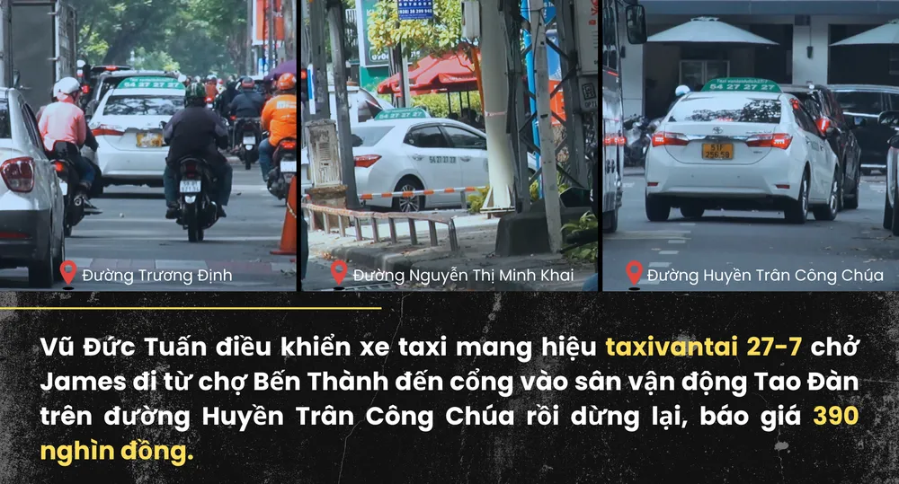 Vạch trần trò xảo thuật của tài xế taxi tráo tiền khách du lịch