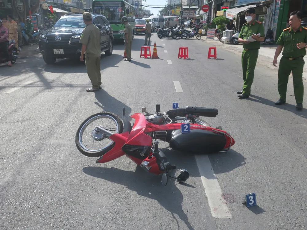 Bà H bị khởi tố do không chú ý quan sát khi điều khiển phương tiện, gây ra tai nạn. Ảnh: PC08 csgt-tp-hcm-khoi-to-nhieu-vu-an-hinh-su-do-dieu-khien-xe-co-nong-do-con-gay-tai-nan (2).jpg