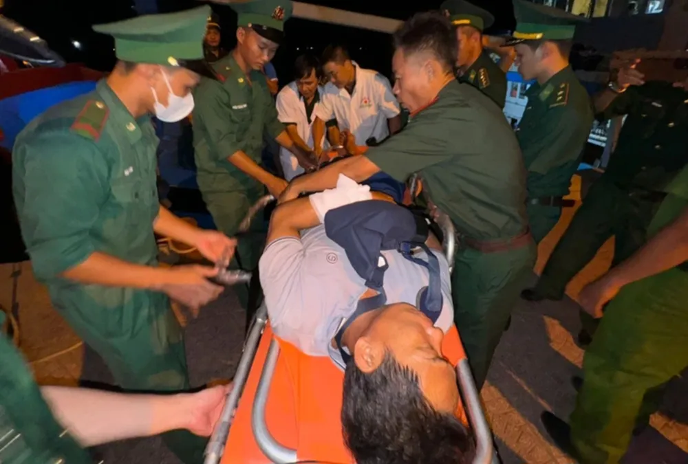 Sức khỏe của các ngư dân Quảng Ngãi bị hành hung trên biển