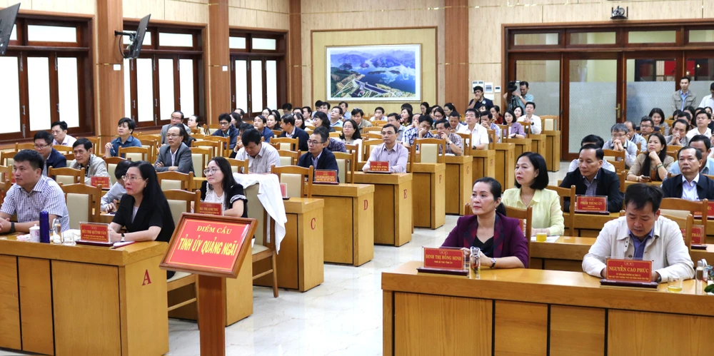 Quảng Ngãi khẩn trương, nghiêm túc thực hiện tinh gọn tổ chức bộ máy