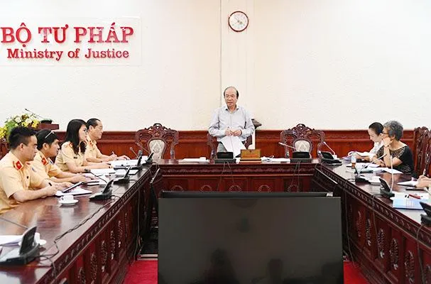 Toàn cảnh phiên thẩm định. Ảnh: Bộ Tư pháp Toàn cảnh phiên thẩm định. Ảnh: Bộ Tư pháp