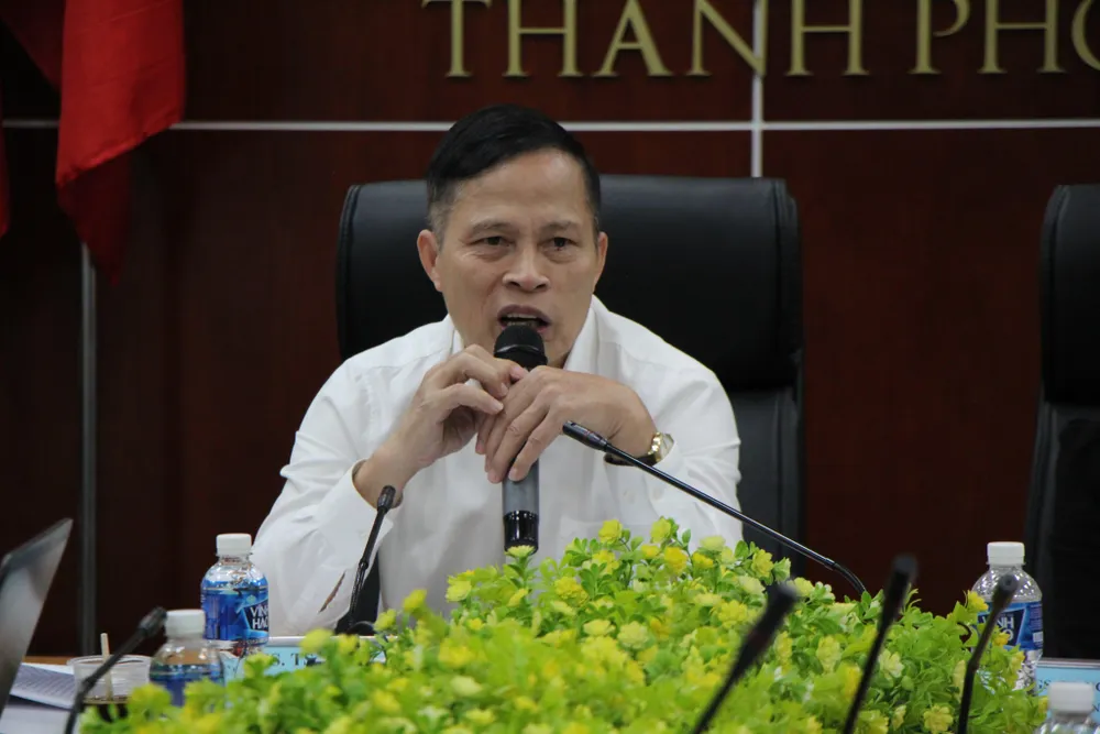 PGS.TS Trần Văn Độ, nguyên Phó Chánh án TAND Tối cao, Chánh án TAQS Trung ương tại buổi hội thảo. Ảnh: DƯƠNG HOÀNG