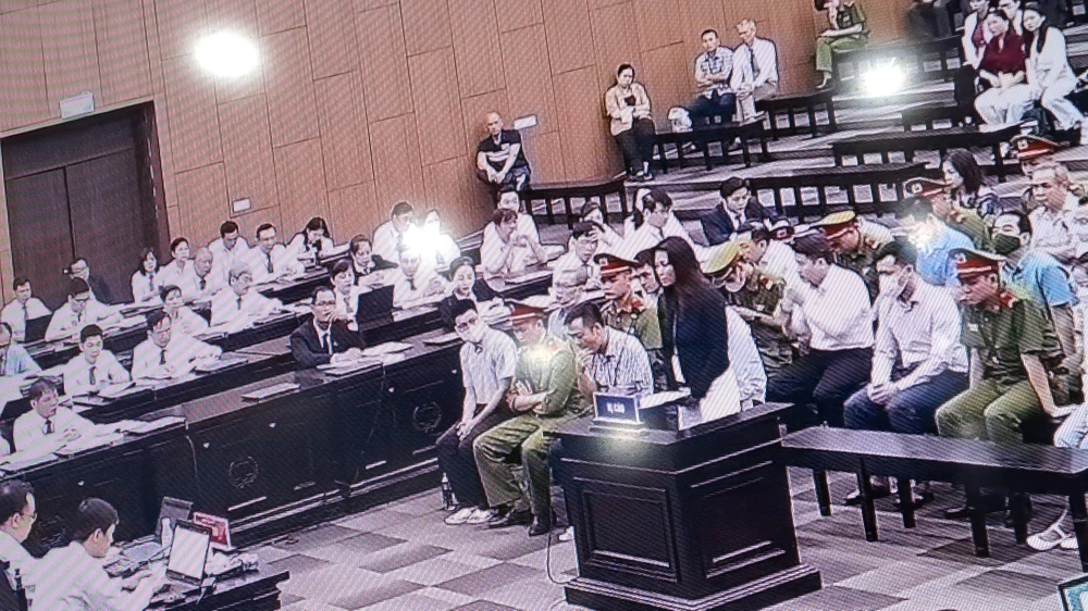 Bị cáo Nguyễn Thị Thanh Hằng, Phó Tổng giám đốc Công ty Bluesky