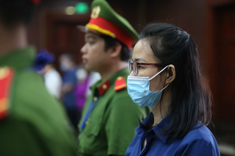 Các bị cáo khác tại phiên xử. Ảnh: Nguyễn Tiến Bi-cao.jpg