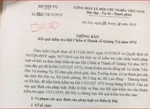 Kết quả kiểm tra Hội Chiến sĩ thành cổ Quảng Trị 1972 