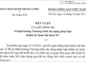 Sẽ nghiên cứu, xây dựng luật bảo vệ nhân chứng ảnh 2 Bộ Chính trị lưu ý chống 'lợi ích nhóm' trong xây dựng pháp luật