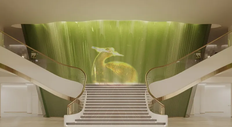 Phối cảnh sảnh hầm Nhà hát Hồ Gươm. Ảnh: CAND Phối cảnh sảnh hầm Nhà hát Hồ Gươm. Ảnh: CAND