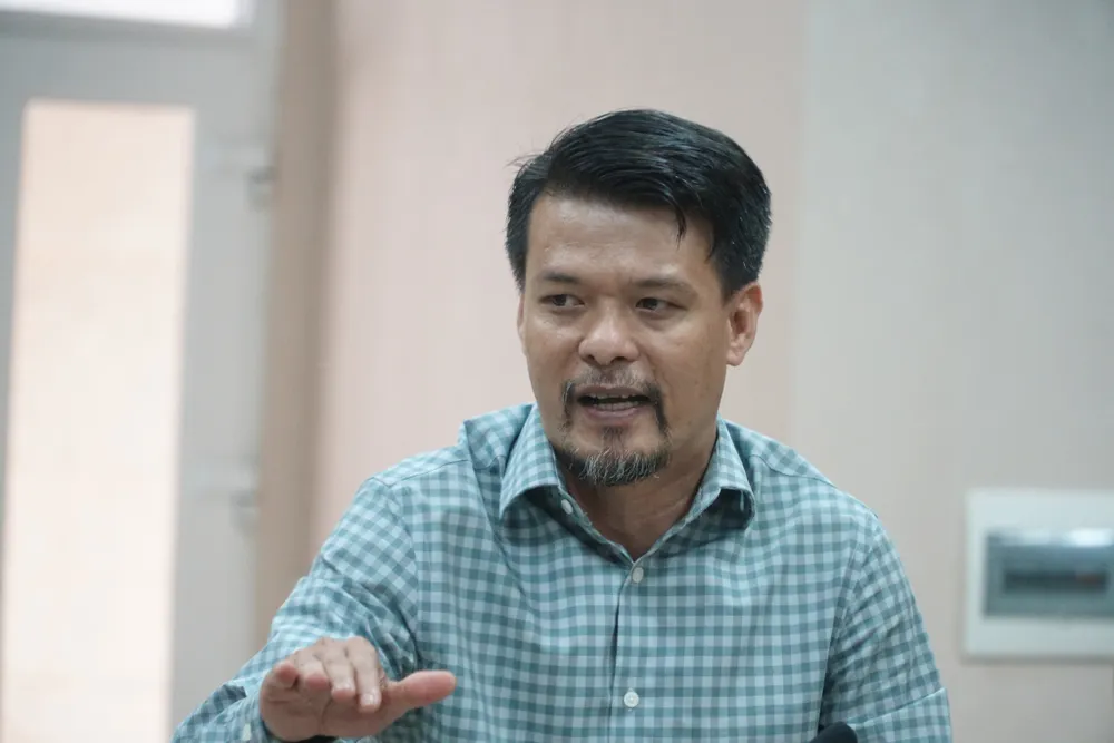TS Nguyễn Văn Đáng, Học viện Chính trị quốc gia Hồ Chí Minh. Ảnh: PHI HÙNG Nguyen Van Dang.jpg