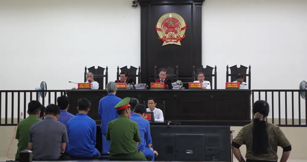 Phiên toà dự kiến xét xử trong hai ngày. Ảnh: MINH TRƯỜNG. toan.JPG