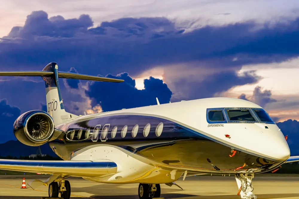 máy bay dành cho tỉ phú của Gulfstream