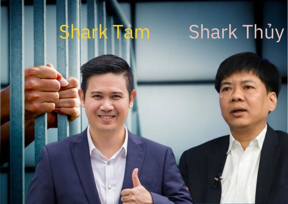 Ảnh: PHƯƠNG MINH Shark Tam và Shark Thủy.jpg