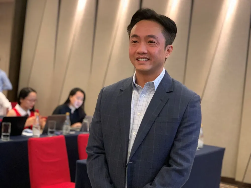 Ông Nguyễn Quốc Cường, Tổng giám đốc Công ty Quốc Cường Gia Lai khẳng định mọi hoạt động kinh doanh của công ty đều hoạt động trơn tru cả hiện tại và trong thời gian tới. Ảnh: PHƯƠNG MINH Quốc Cường Gia Lai