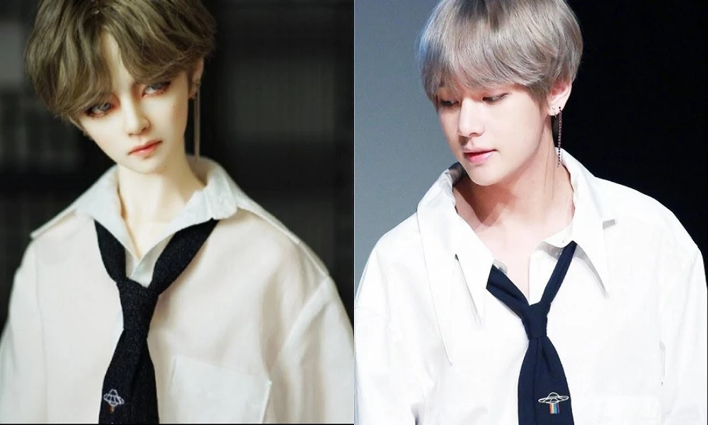 Fan Kpop phát cuồng với búp bê mô phỏng V trong nhóm BTS ảnh 2