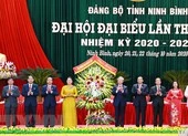 Ông Trần Quốc Vượng dự và chỉ đạo Đại hội Đảng bộ Ninh Bình