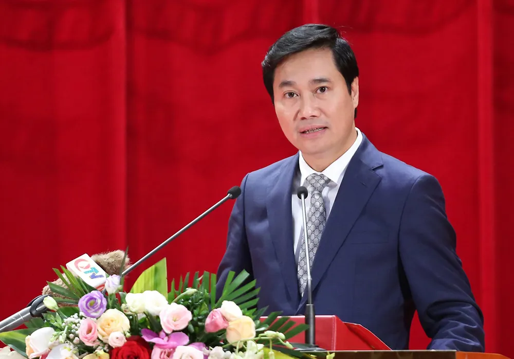 Ông Nguyễn Tường Văn điều động trở lại làm Thứ trưởng Bộ Xây dựng. Ảnh: VGP Tân thứ trưởng bộ xây dựng