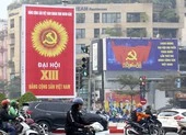Miền Bắc có thể sẽ đón đợt rét đậm, rét hại ảnh 2 Chùm ảnh: Hà Nội rực rỡ cờ hoa chào mừng Đại hội XIII của Đảng