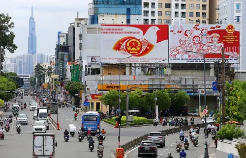 Hơn 69 triệu cử tri cả nước đi bầu cử ảnh 100