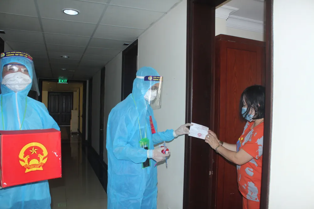 Hơn 69 triệu cử tri cả nước đi bầu cử ảnh 17