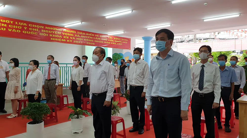 Hơn 69 triệu cử tri cả nước đi bầu cử ảnh 68