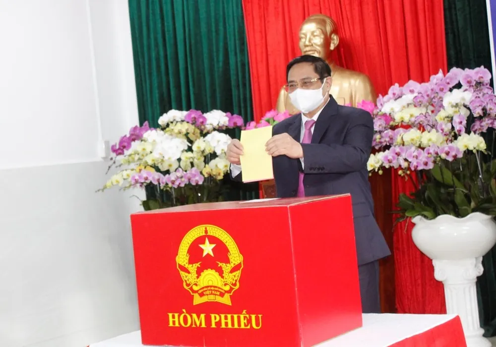 Hơn 69 triệu cử tri cả nước đi bầu cử ảnh 54