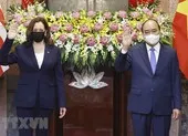 Thủ tướng Phạm Minh Chính tiếp Phó Tổng thống Hoa Kỳ Kamala Harris ảnh 5 Nội dung buổi tiếp của Chủ tịch nước Nguyễn Xuân Phúc với Phó Tổng thống Mỹ