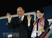 Chủ tịch nước và Tổng thống Thụy Sĩ tham dự Diễn đàn DN Việt Nam-Thụy Sĩ ảnh 2 Chủ tịch nước Nguyễn Xuân Phúc đến Geneva, bắt đầu thăm chính thức Thụy Sĩ