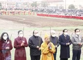 Tổng Bí thư: Rút ra kinh nghiệm rất quý từ việc tổ chức Tết an toàn ảnh 4 Chủ tịch nước Nguyễn Xuân Phúc dự Lễ hội Tịch điền tại Hà Nam