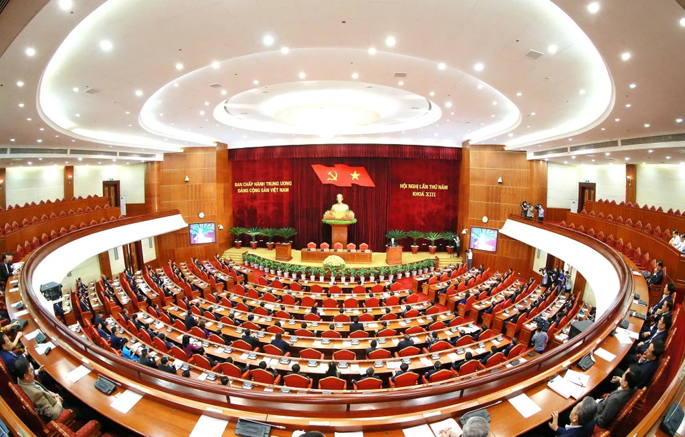 Toàn cảnh bế mạc hội nghị. Ảnh: TTXVN