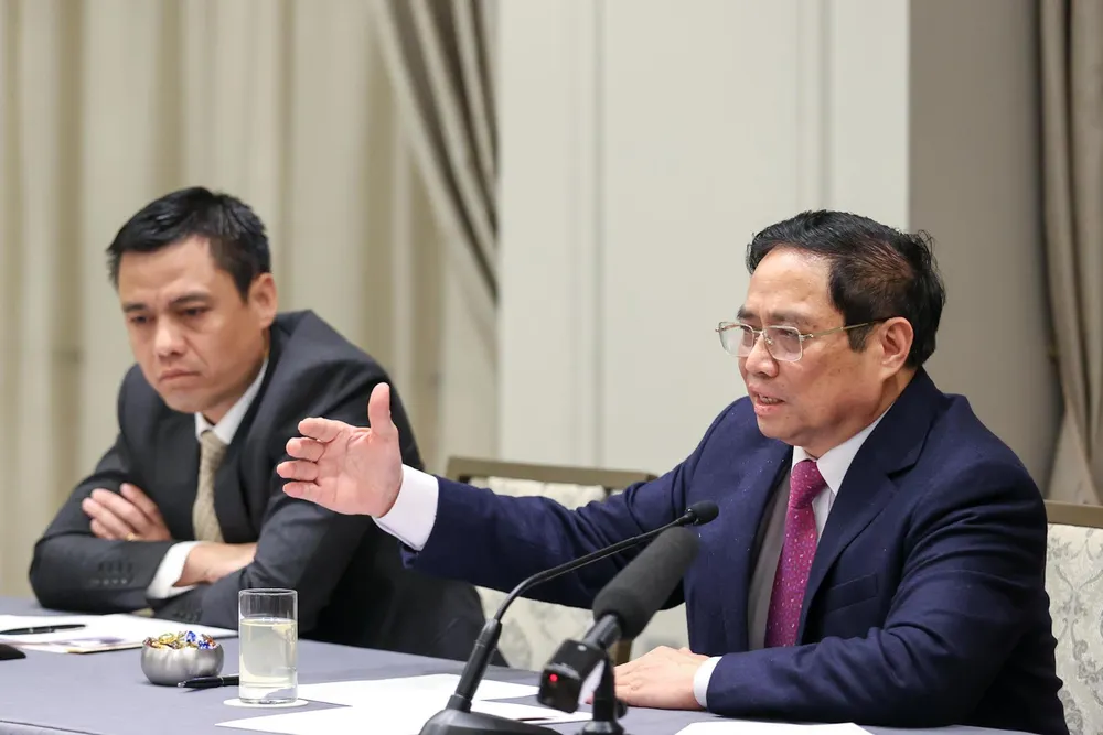 Thủ tướng Phạm Minh Chính: Ở đâu cũng vậy, tài năng bao giờ cũng được lựa chọn. Ảnh: VGP