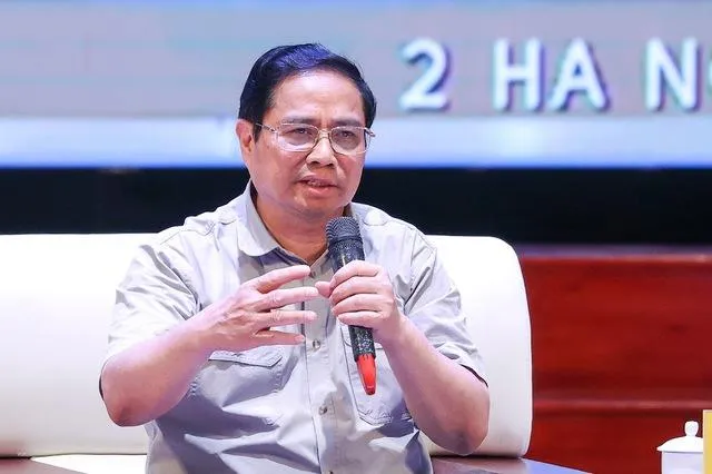 Thủ tướng Phạm Minh Chính cho hay trong đại dịch, hệ thống y tế đã bộc lộ cả điểm mạnh và điểm yếu. Ảnh: VGP Thủ tướng Phạm Minh Chính cho hay trong đại dịch, hệ thống y tế đã bộc lộ cả điểm mạnh và điểm yếu. Ảnh: VGP