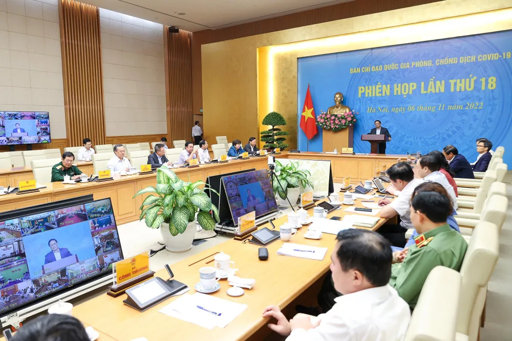 Toàn cảnh phiên họp. Ảnh: VGP Toàn cảnh phiên họp. Ảnh: VGP